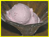 Cranberry ice cream