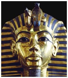 Tutankhamun's gold mask